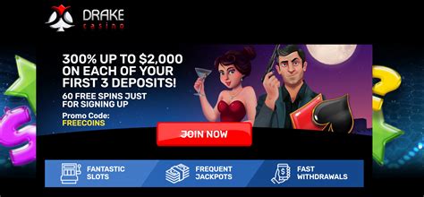 drake casino 60 free spins/